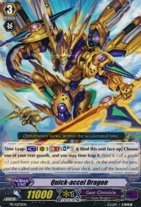 Quick-accel Dragon Card Front