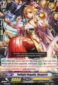 Twilight Regalia, Hesperis [G Format] Card Front