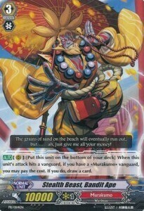 Stealth Beast, Bandit Ape Card Front