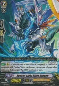 Seeker, Light Blaze Dragon Card Front