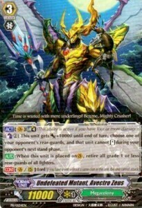 Undefeated Mutant, Avectro Zeus [G Format] Frente