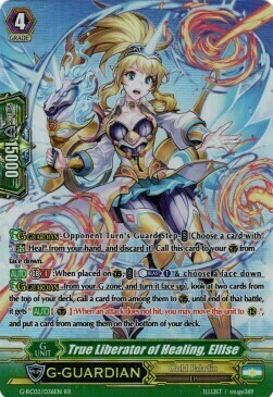 True Liberator of Healing, Ellise Card Front