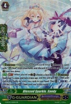 Blessed Sparkle, Sandy [G Format] Card Front