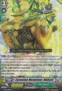 Carnation Musketeer, Rikhard [G Format] Card Front