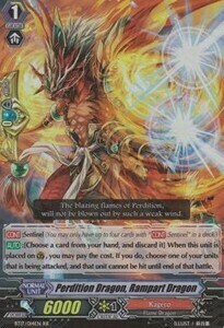 Perdition Dragon, Rampart Dragon Card Front