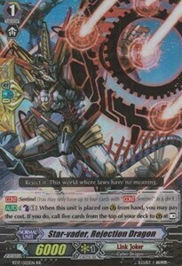 Star-vader, Rejection Dragon Card Front