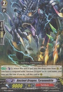 Ancient Dragon, Tyrannobite Card Front