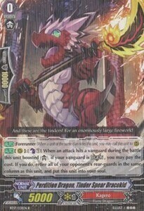 Perdition Dragon, Tinder Spear Dracokid Card Front