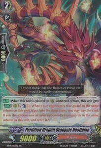 Perdition Dragon, Dragonic Neoflame Card Front