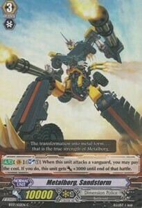 Metalborg, Sandstorm [G Format] Card Front