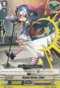 Battle Sister, Chai Card Front