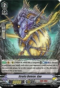 Straits Deletor, Gae [V Format] Card Front