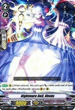 Nightmare Doll, Roda [V Format] Card Front