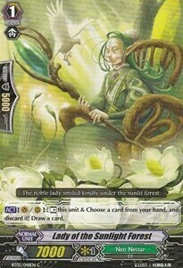 Lady of the Sunlight Forest [G Format] Card Front