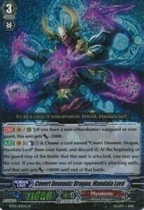 Covert Demonic Dragon, Mandala Lord [G Format] Card Front