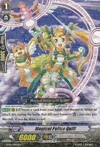 Magical Police Quilt [G Format] Card Front