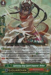 Lightning King Spirit Emperor, Vritra [G Format] Card Front