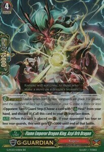 Flame Emperor Dragon King, Asyl Orb Dragon [G Format] Card Front