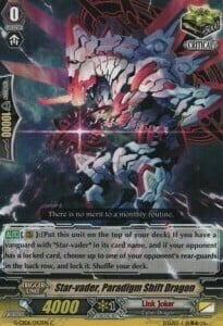 Star-vader, Paradigm Shift Dragon Card Front