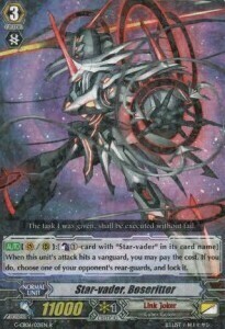 Star-vader, Boseritter [G Format] Card Front