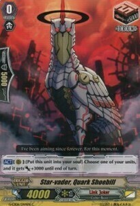 Star-vader, Quark Shoebill Card Front