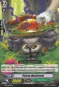 Poison Mushroom Card Front