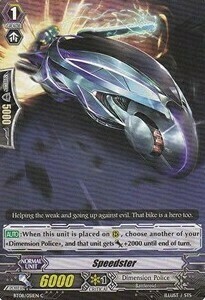 Speedster [G Format] Card Front