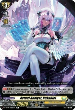 Actual Analyst, Kokabiel [D Format] Card Front