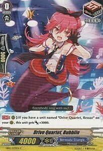 Drive Quartet, Bubblin [G Format] Card Front