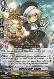 Battle Sister, Waffle [G Format] Card Front