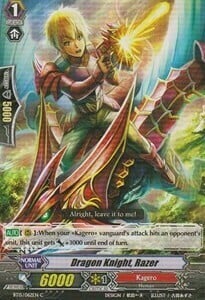 Dragon Knight, Razer [G Format] Card Front