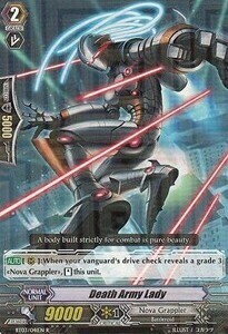Death Army Lady Card Front