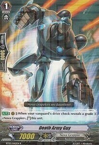 Death Army Guy Card Front