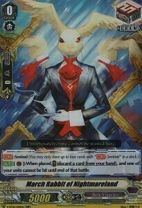 March Rabbit of Nightmareland [V Format] Card Front