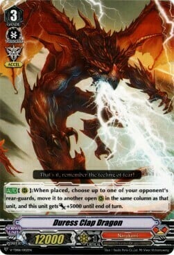 Duress Clap Dragon [V Format] Card Front