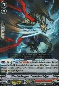 Stealth Dragon, Turbulent Edge [V Format] Frente