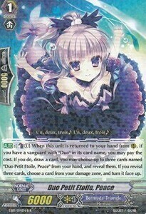 Duo Petit Etoile, Peace [G Format] Card Front