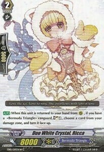 Duo White Crystal, Ricca [G Format] Card Front