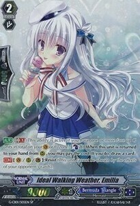 Ideal Walking Weather, Emilia [G Format] Card Front