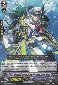 Marine General of the Restless Tides, Algos [G Format] Card Front