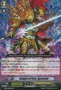 Knight of Fury, Agravain [G Format] Frente