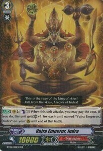 Vajra Emperor, Indra [G Format] Card Front