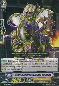 Sacred Guardian Beast, Elephas [G Format] Card Front