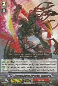 Demonic Dragon Berserker, Gandharva [G Format] Frente