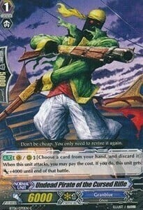 Undead Pirate of the Cursed Rifle [G Format] Frente