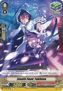 Stealth Fiend, Yukihime [V Format] Card Front