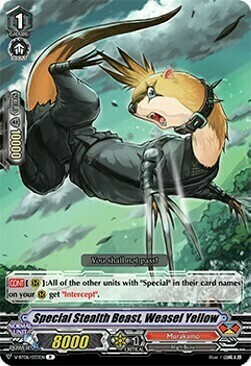 Special Stealth Beast, Weasel Yellow [V Format] Frente