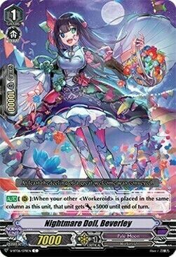 Nightmare Doll, Beverley [V Format] Card Front