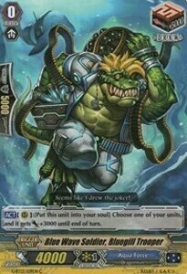 Blue Wave Soldier, Bluegill Trooper [G Format] Frente