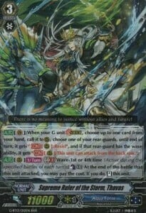 Supreme Ruler of the Storm, Thavas [G Format] Card Front